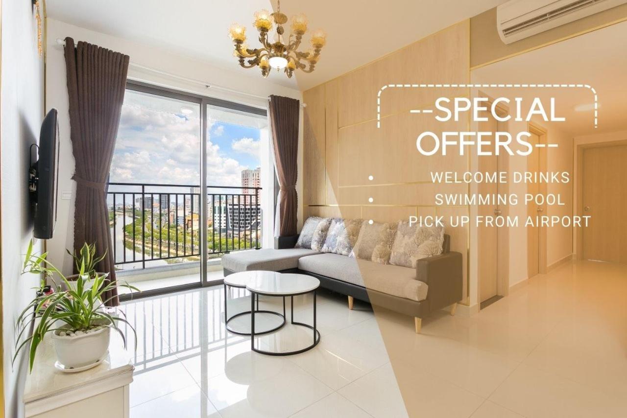 Lyn'S Home-River Gate- Pool- Gym-Pick Up Cidade de Ho Chi Minh Exterior foto